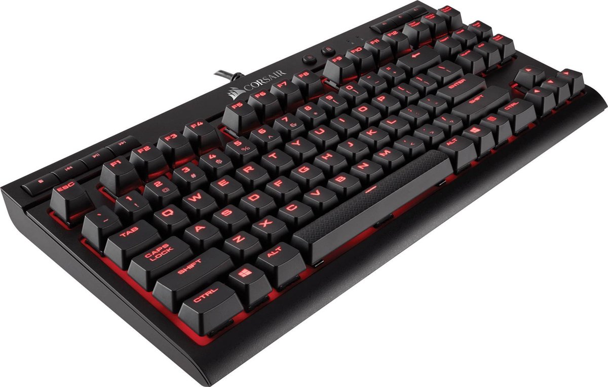 Corsair K63 Compact - Mechanisch Qwerty Gaming Toetsenbord - Cherry MX Red