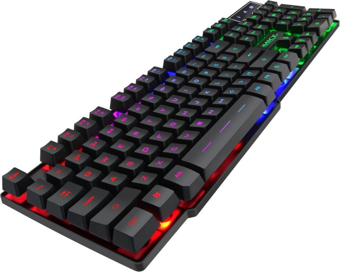 iMice RBG Gaming Membraan Toetsenbord - QWERTY