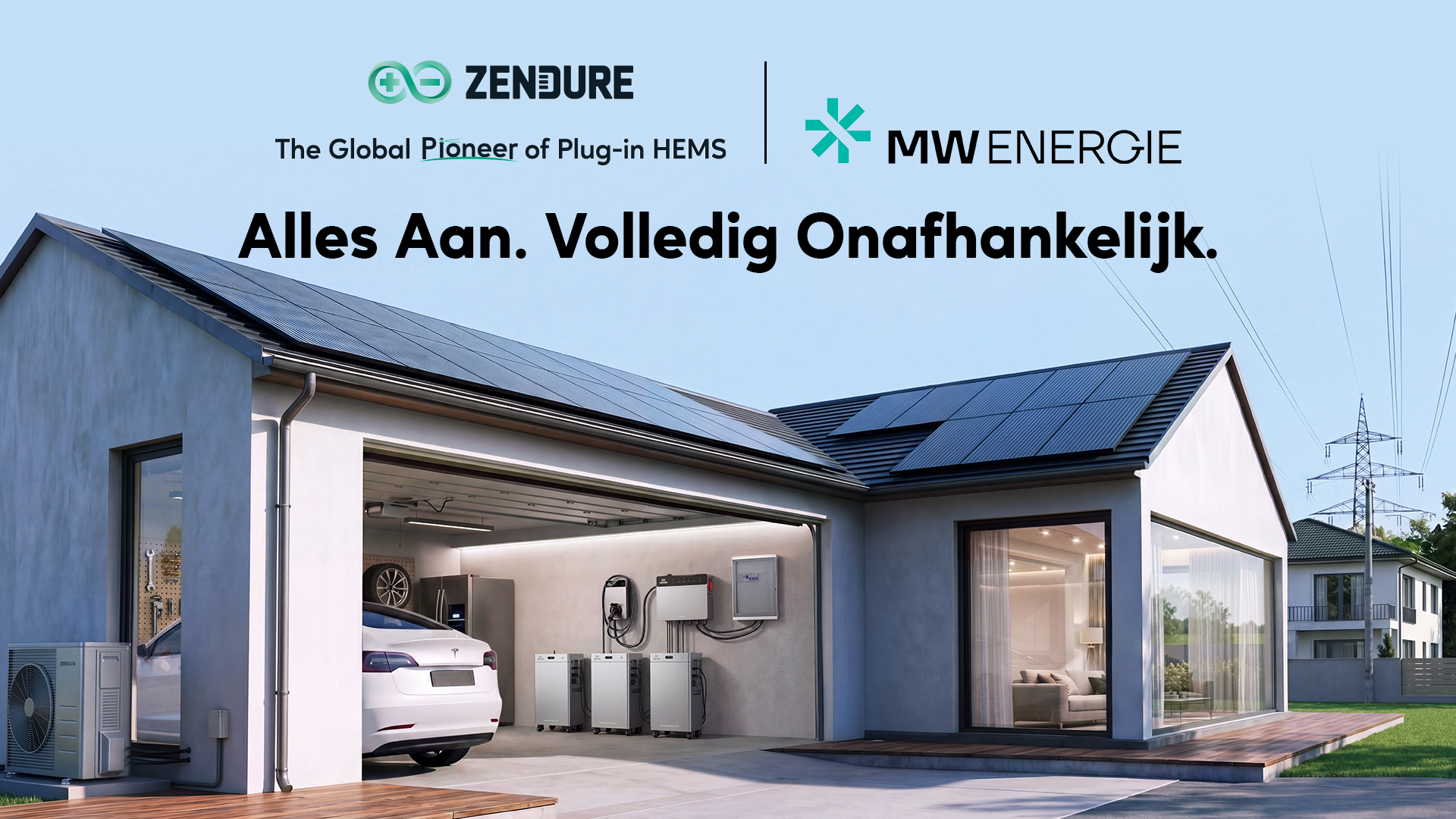Zendure × MW Energie launch event - Alles Aan, Volledig Onafhankelijk